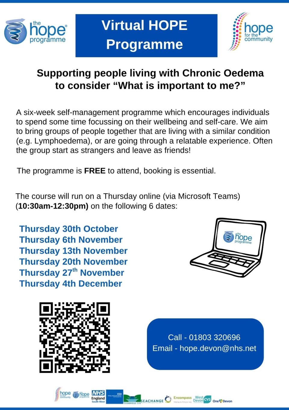 Help Programme For Virtual HOPE Programme (Help Overcoming Problems Effectively) for ...
